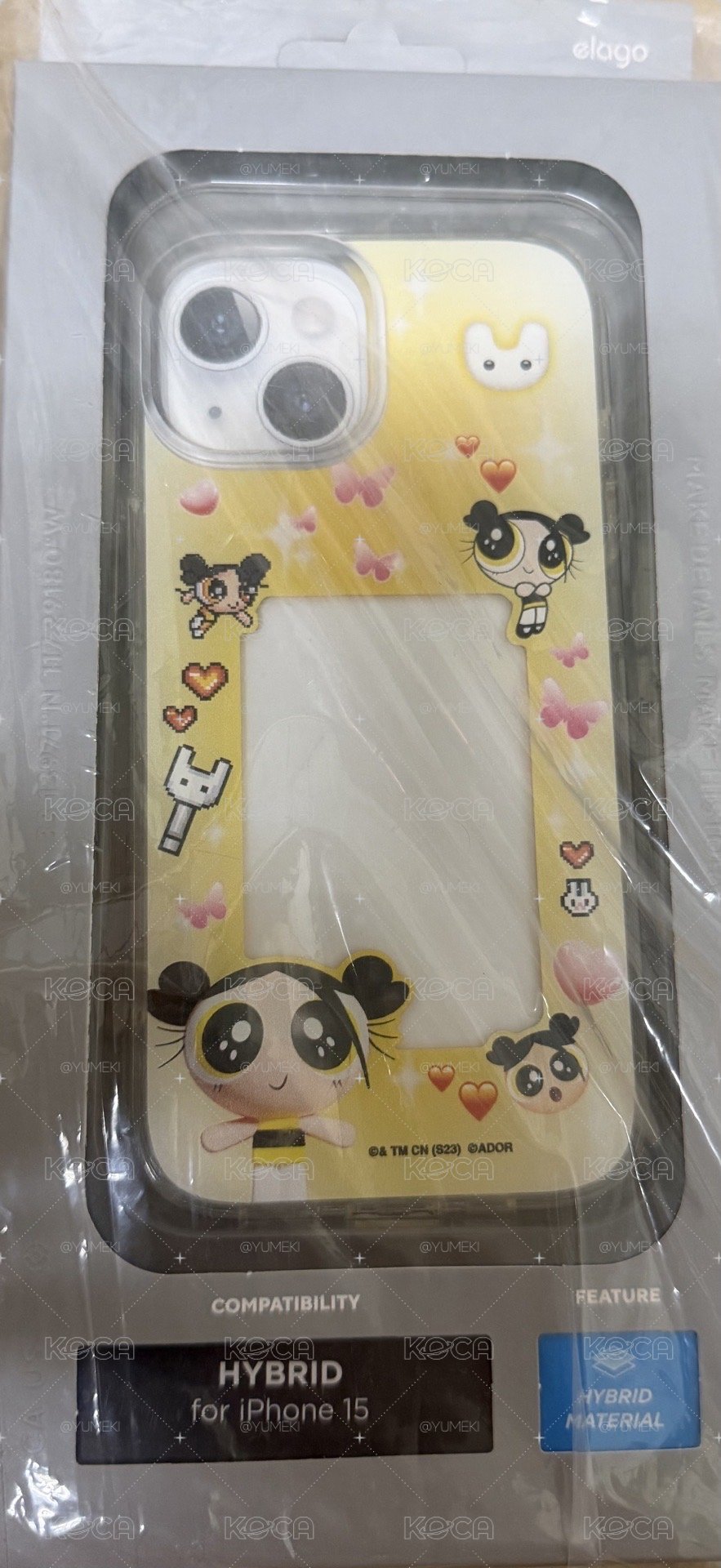 NewJeans 飛天小女警 iPhone 15 手機殼（無小卡）