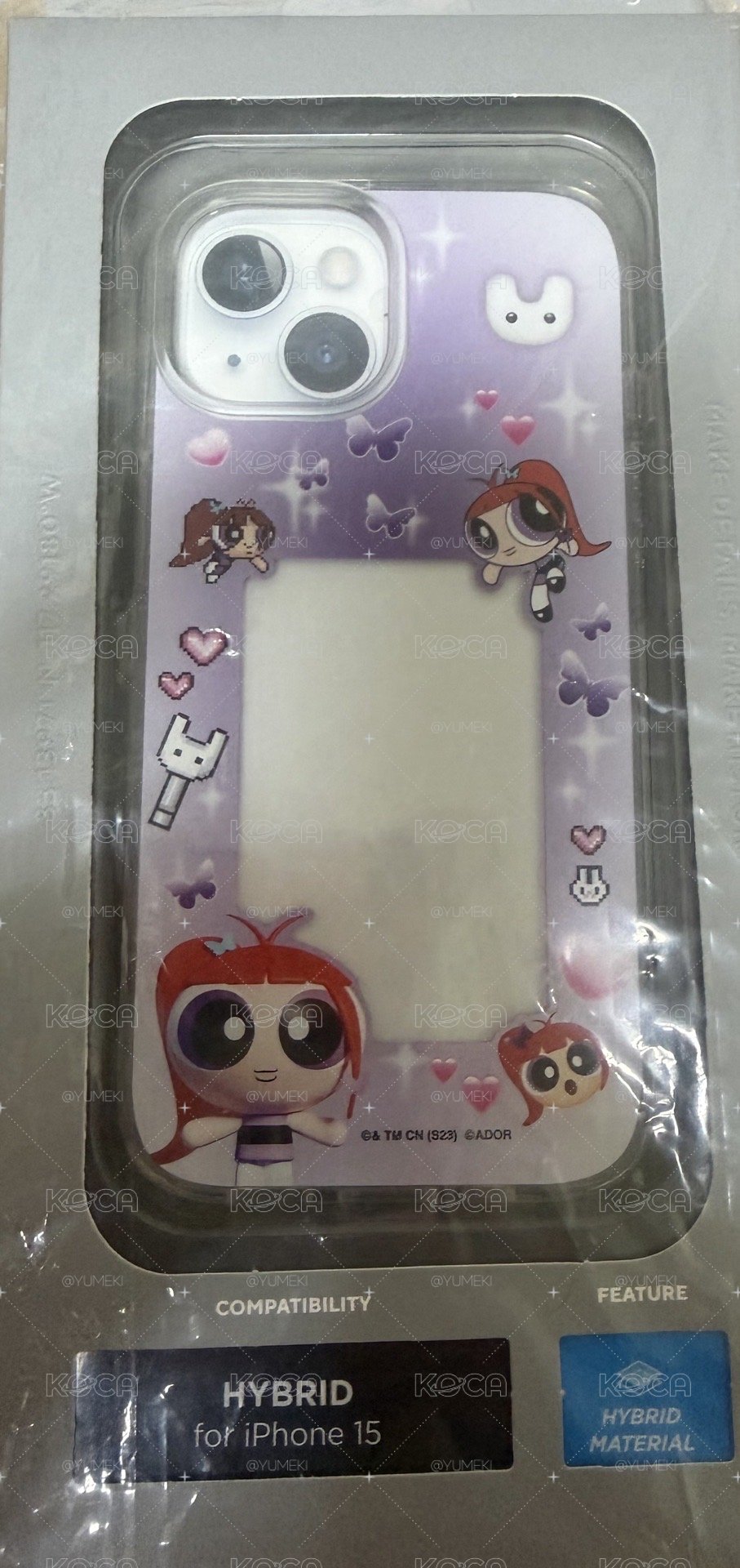 NewJeans 飛天小女警 iPhone 15 手機殼
