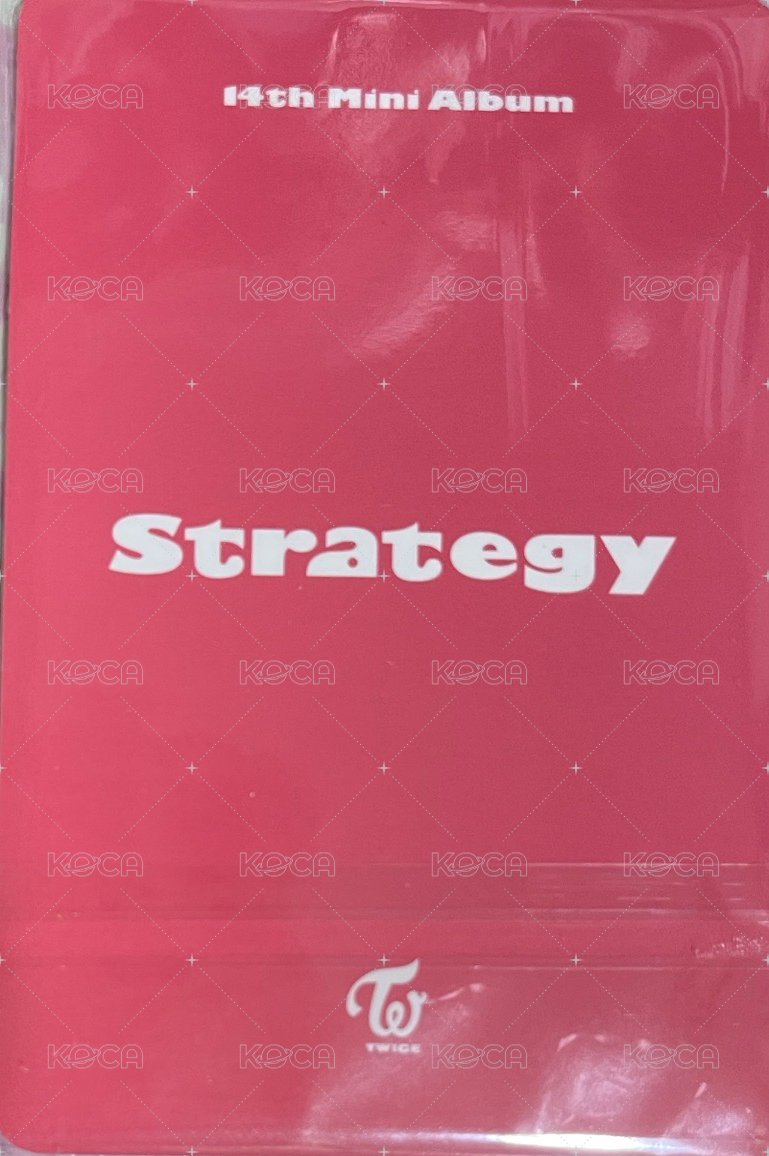 mini 14 專輯卡 預購禮 背面
