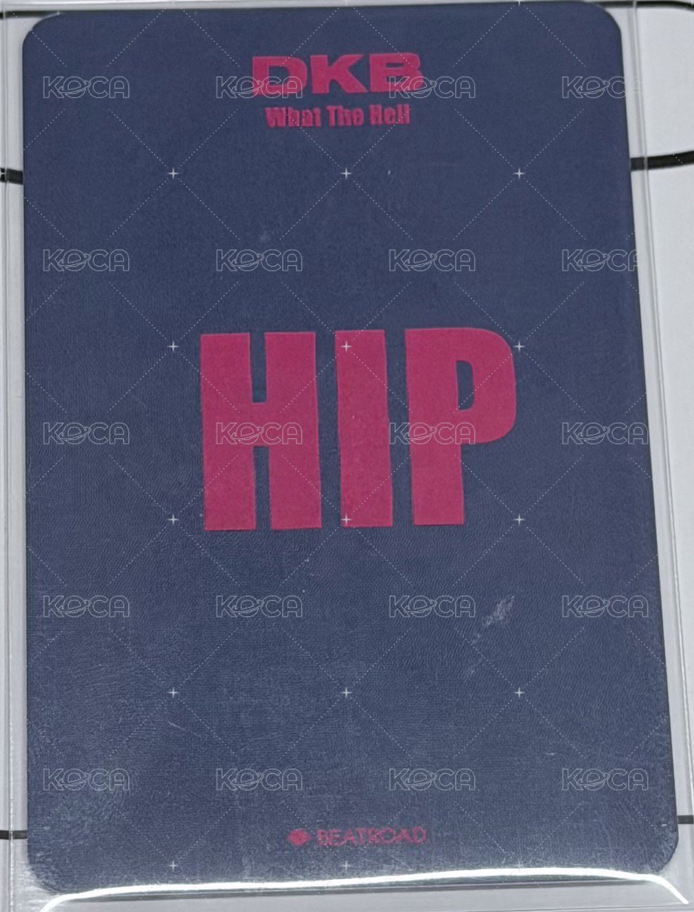 迷你七 br 簽售卡  背面