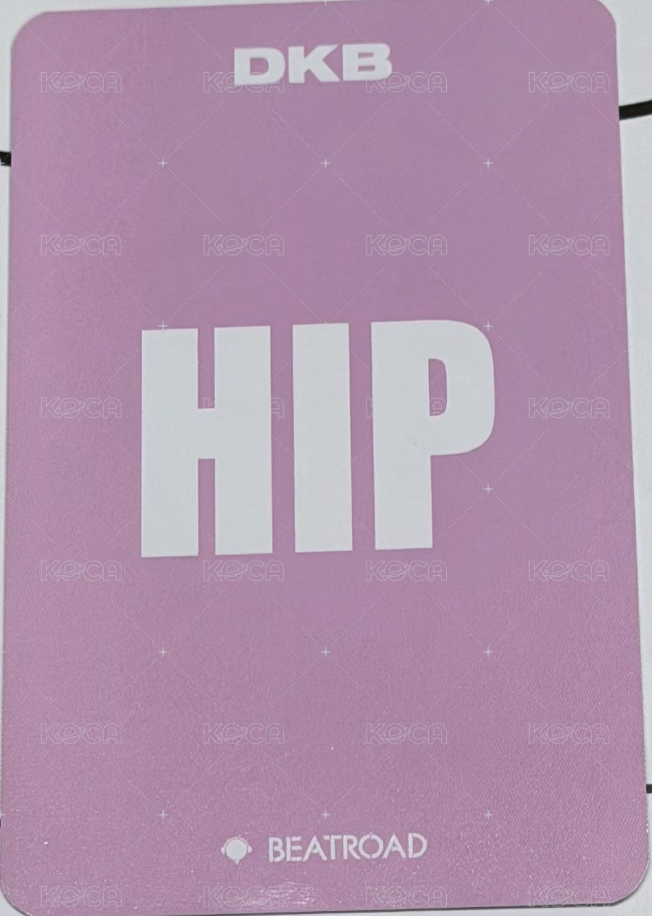 迷你七 br 簽售卡  背面