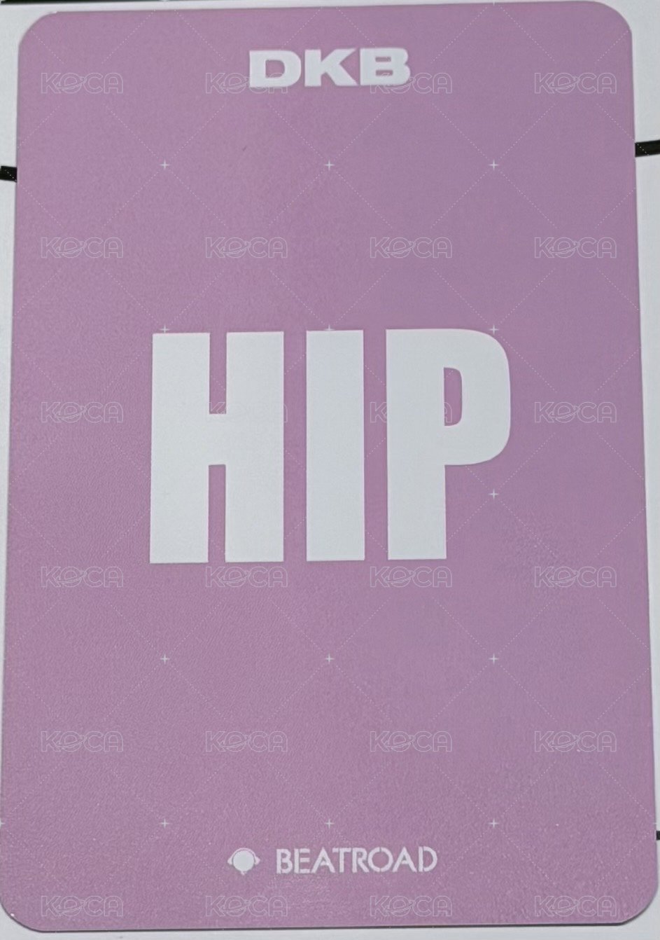 迷你七 br 簽售卡  背面