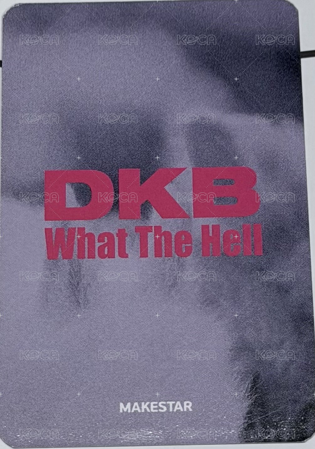 迷你七 ms 簽售卡  背面