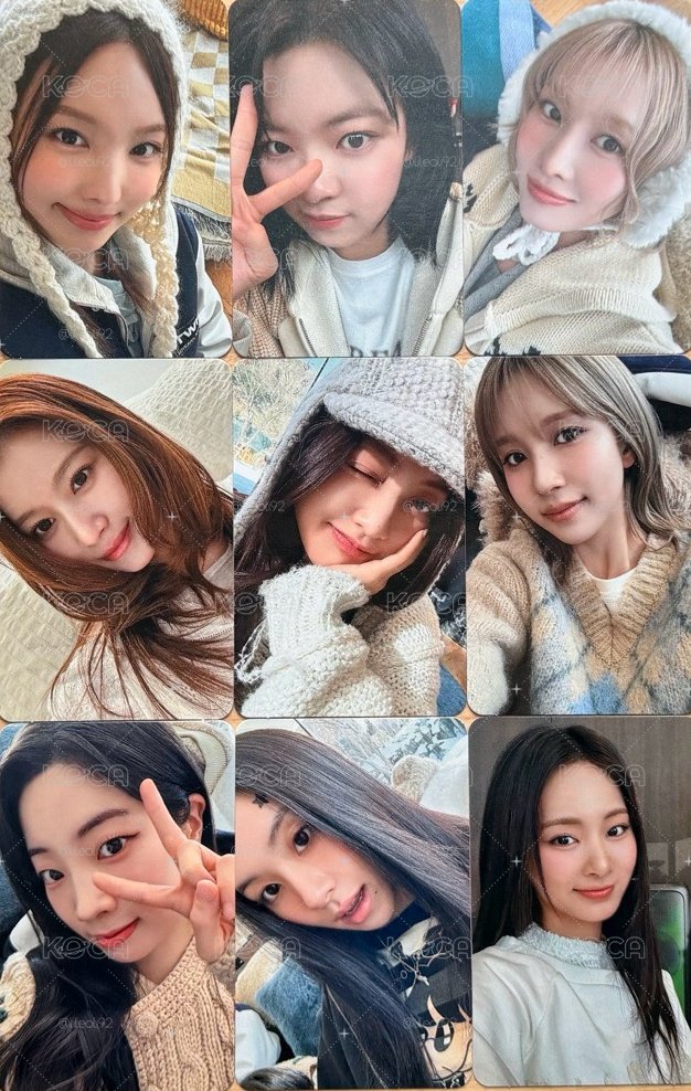 TWICE 十週年電影卡 韓場