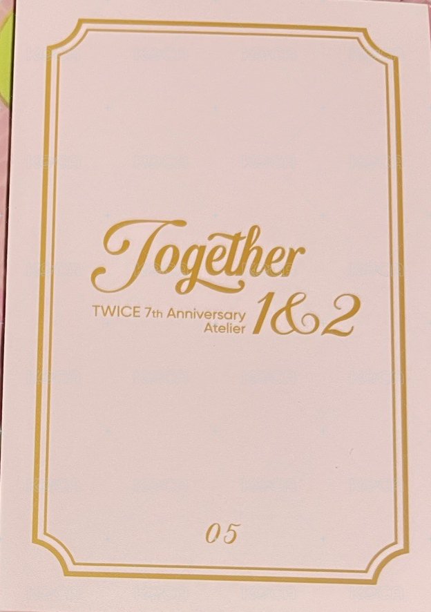 七週年 隨機卡  背面