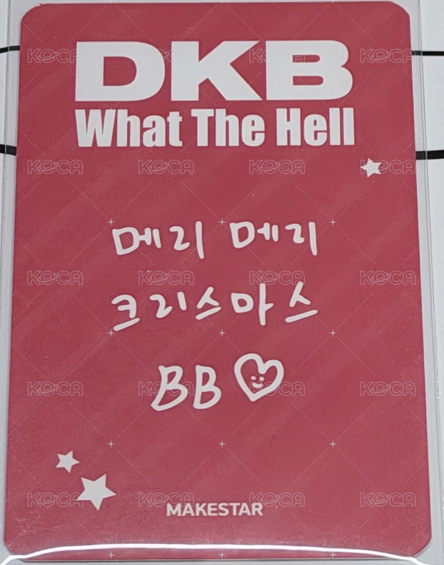 迷你七 ms 簽售卡  背面