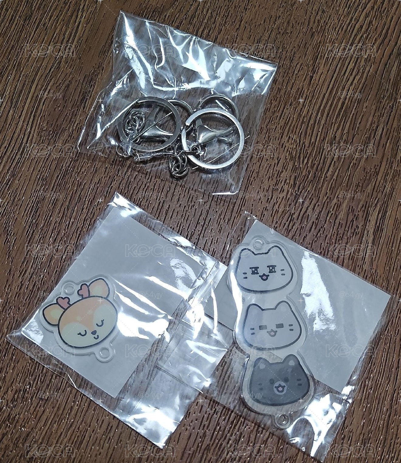 miniteen 秀&俊快閃店吊飾加扣環