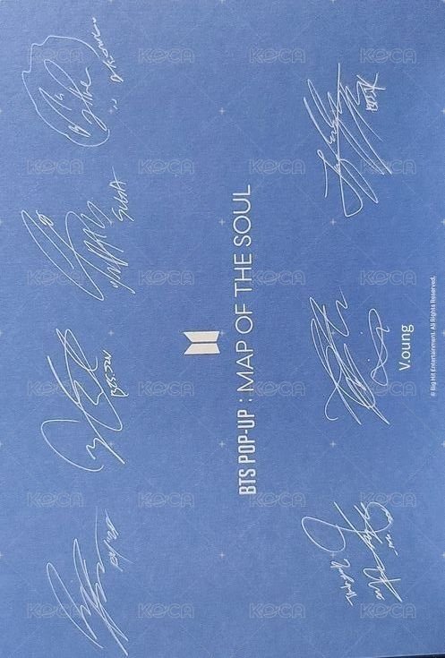 MOTS快閃店 wvs 特典卡 明信片（3/3） 背面