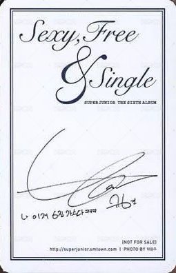 正規6 A ver. 專輯卡  背面