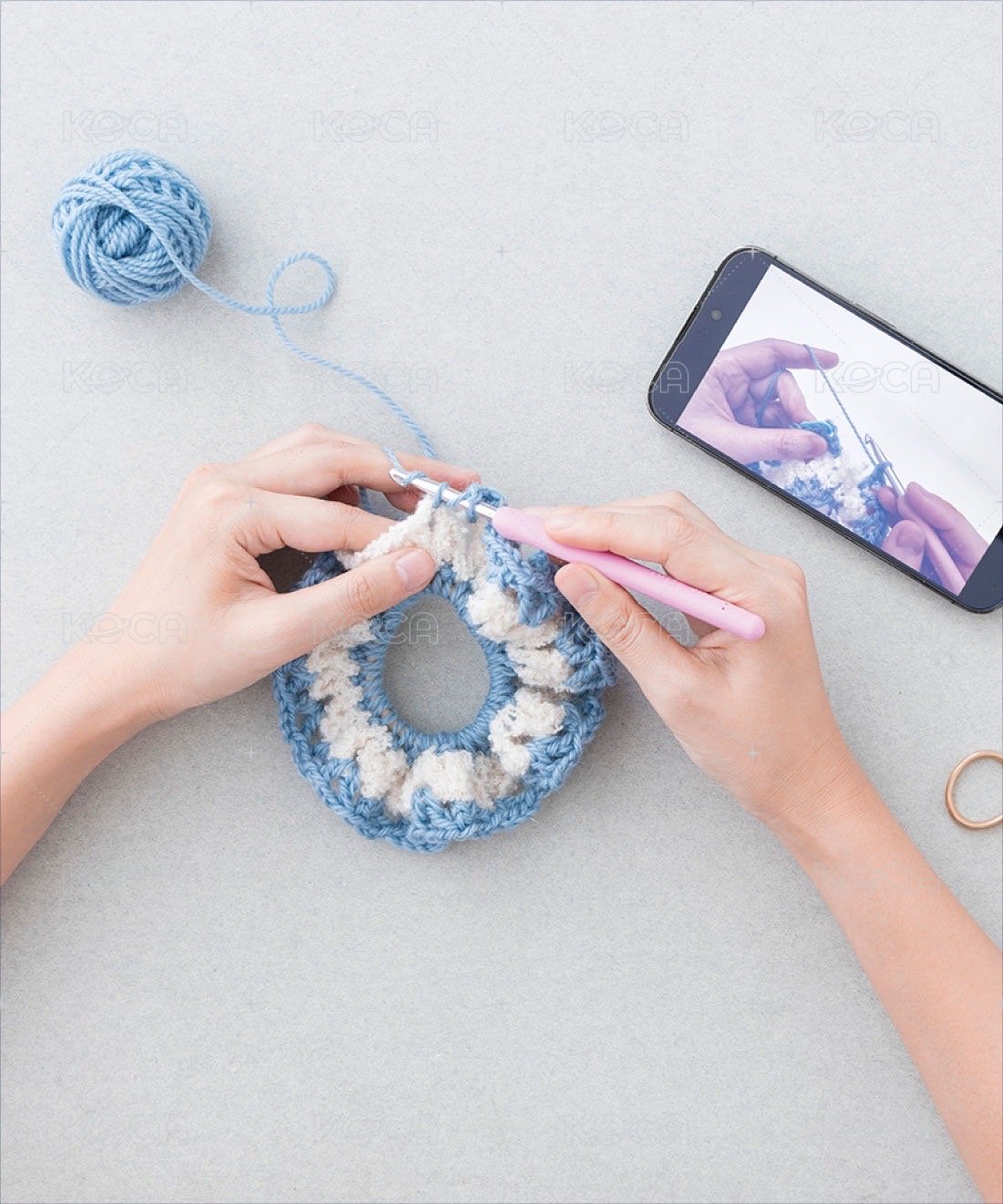 (DIY鉤針編織課程練習組)