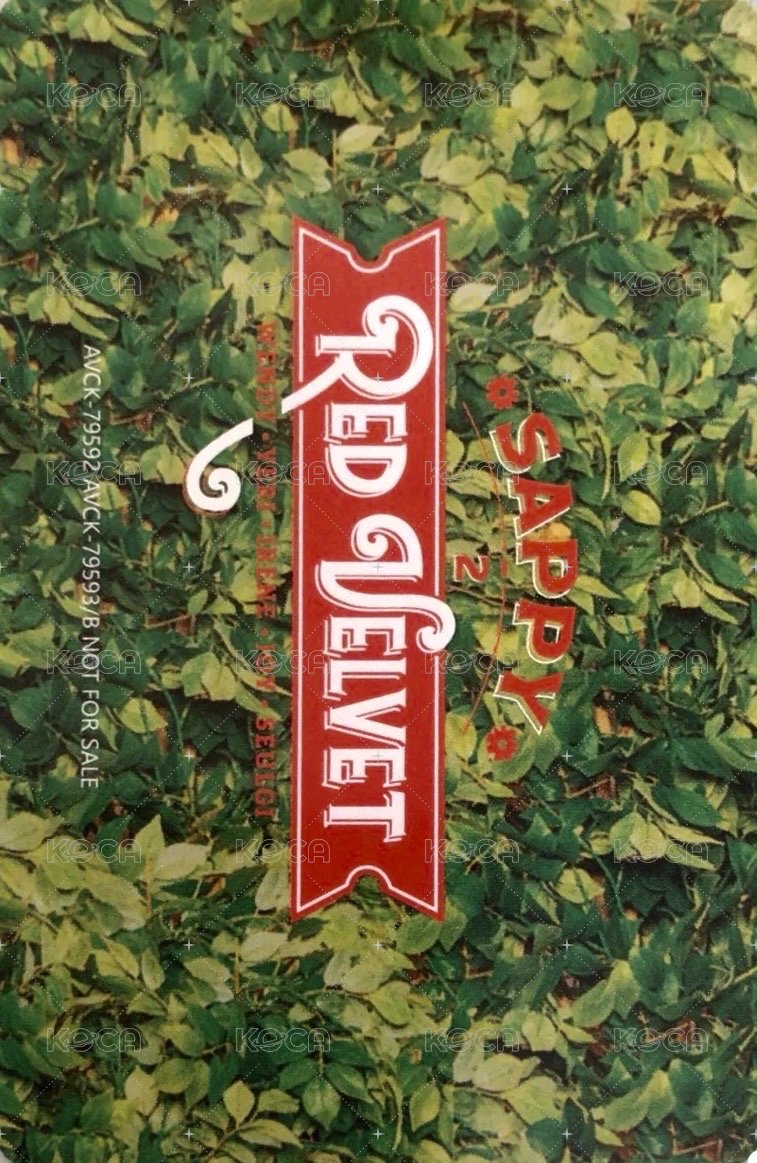 SAPPY 專輯卡 山茶花琪 背面