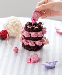 (DIY鉤針甜點收納包)