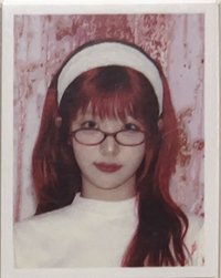 迷二 專輯卡 證件照 紅髮