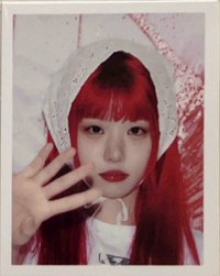 迷二 專輯卡 證件照 紅髮