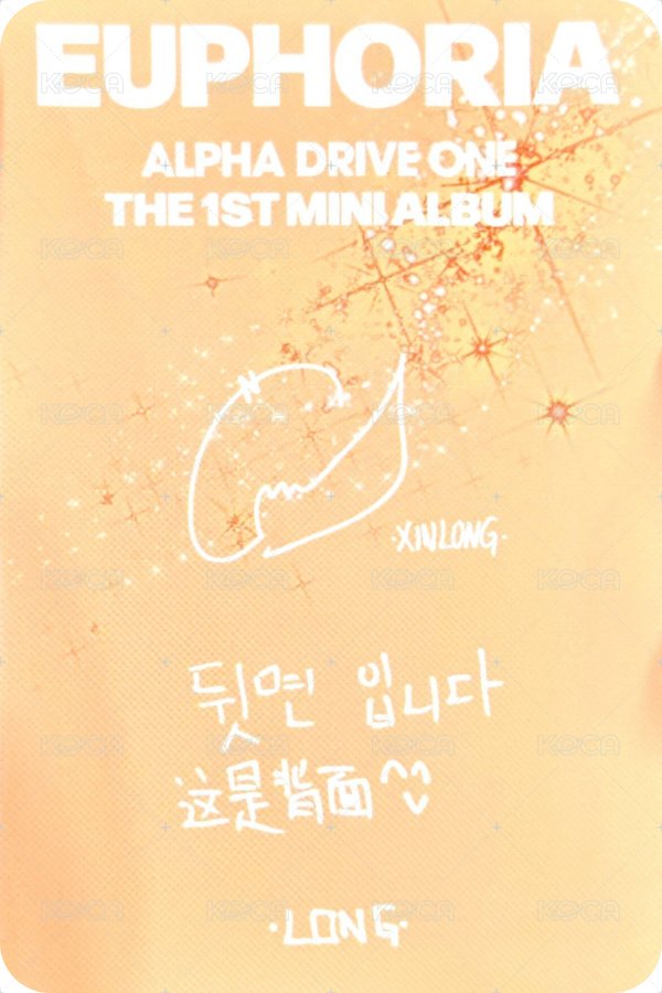 迷一 JEWEL CASE 專輯卡 單封 背面