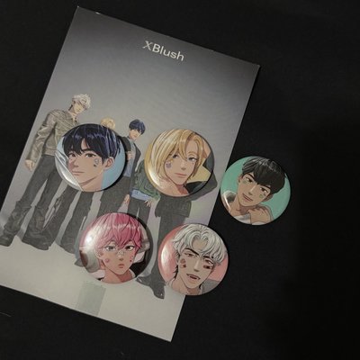 XBlush 徽章.雜誌