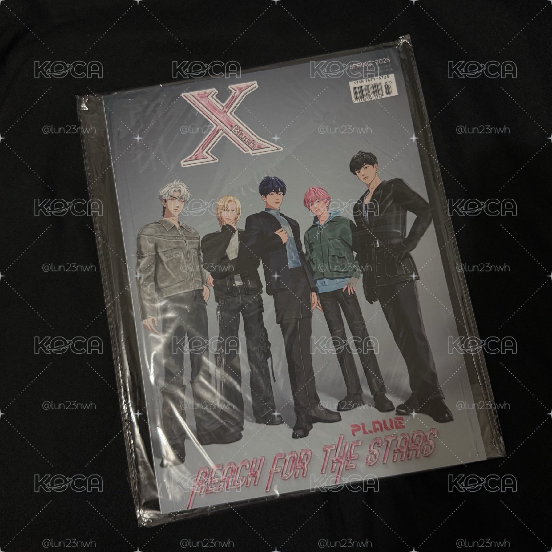 XBlush 徽章.雜誌