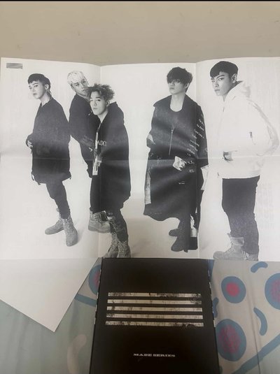 BIGBANG THE CONCERT O.TO.10  大卡4張 MADE 專輯 GD&TOP藍色兔專