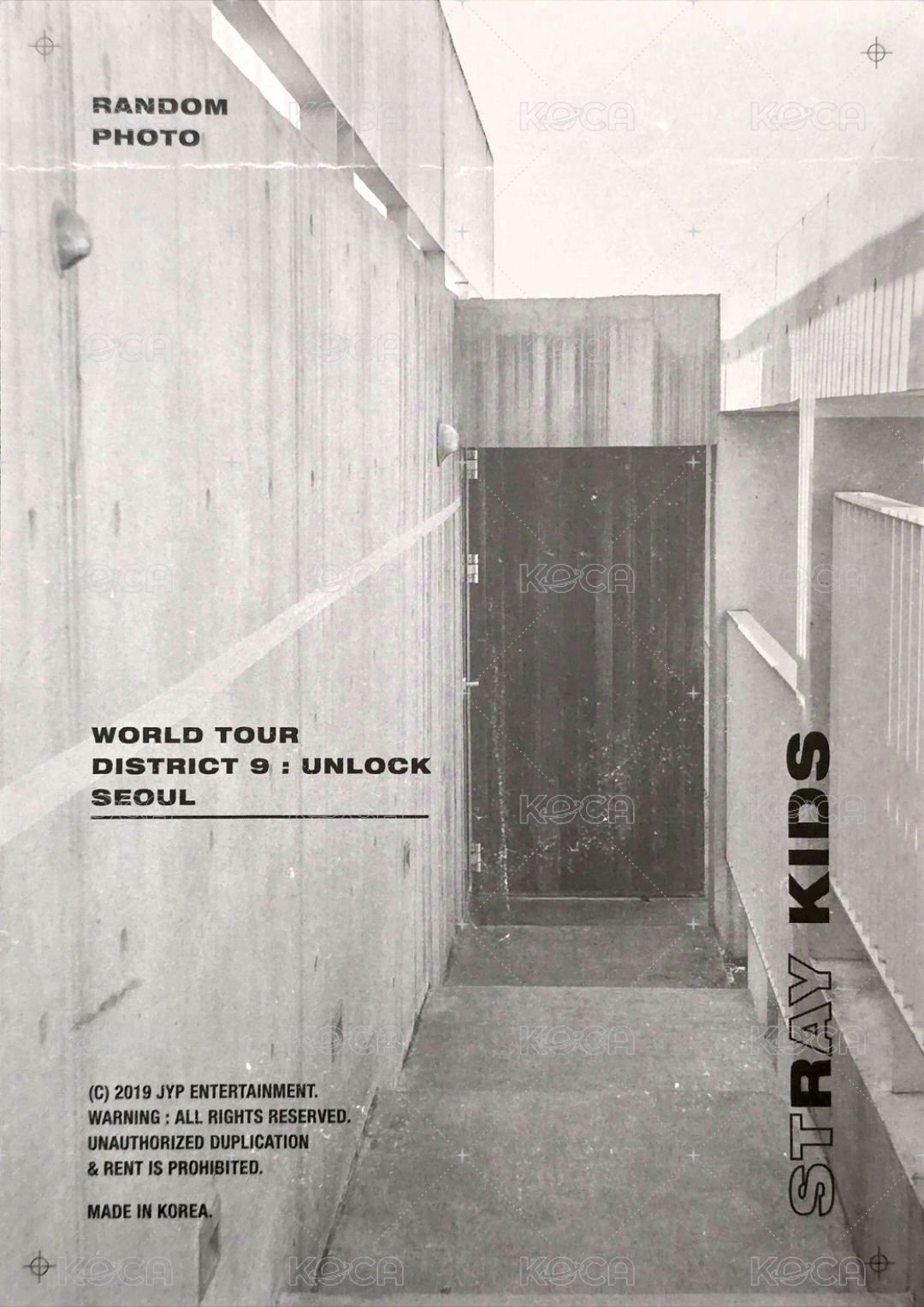 1st 世巡 首爾場 隨機卡  背面