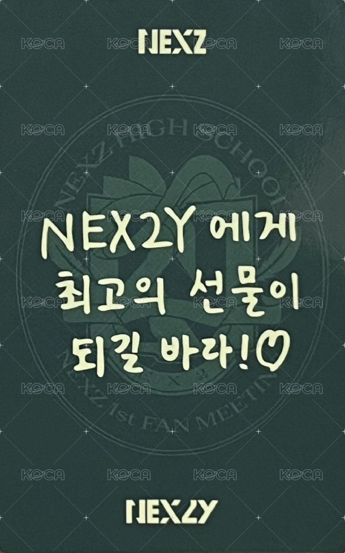 一期飯咪 晚場 入場卡 / 場限卡  背面