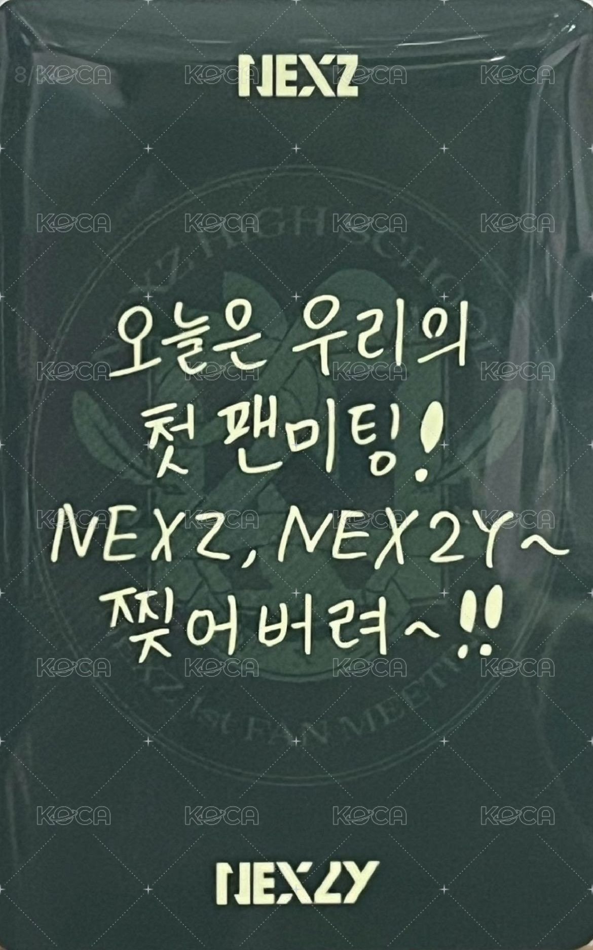 一期飯咪 晚場 入場卡 / 場限卡  背面