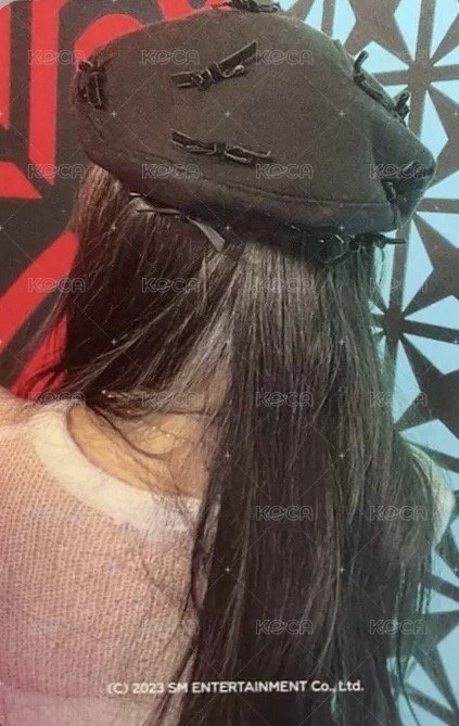 2023聖誕 周邊卡 立牌姐 背面