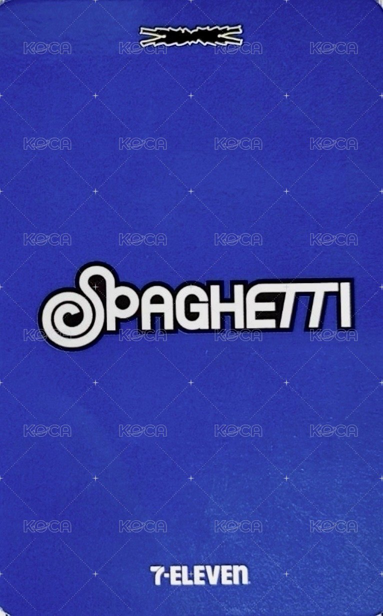 SPAGHETTI 711 幸運卡  背面