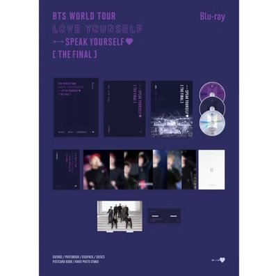 BTS LOVE YOURSELF 終場 Speak yourself 首爾 演唱會 藍光DVD