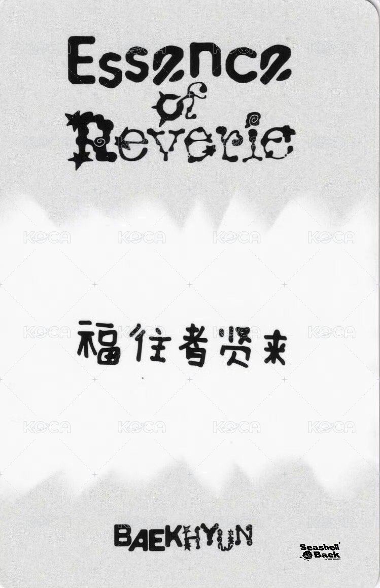 bolo5 yzy 特典卡  背面