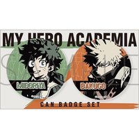 MOVIC 綠谷+爆豪 徽章 set