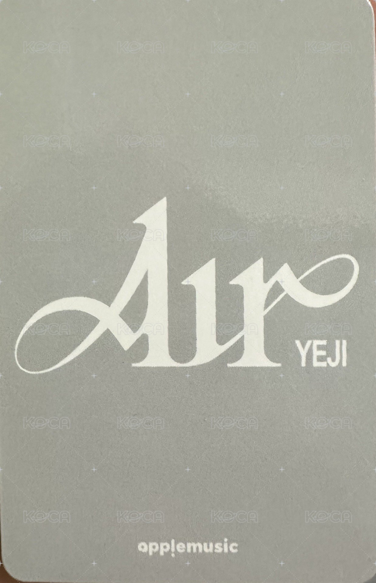 AIR am 預售 ver.A 特典卡  背面