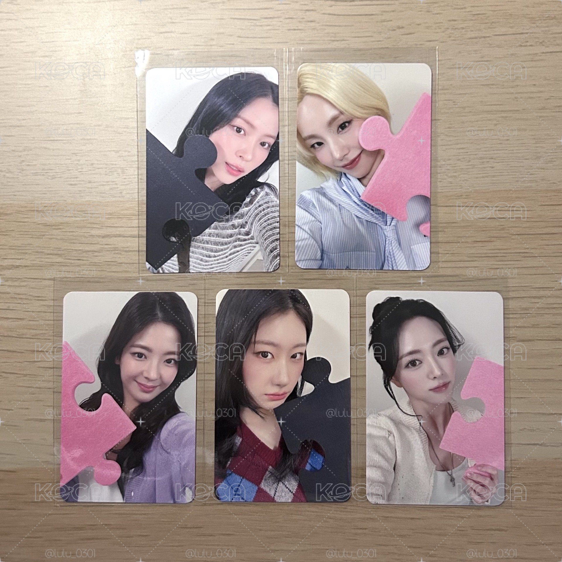 💙）ITZY 台北 簽售卡 拼圖 ver. MS Lia 禮志 留真 彩領 有娜