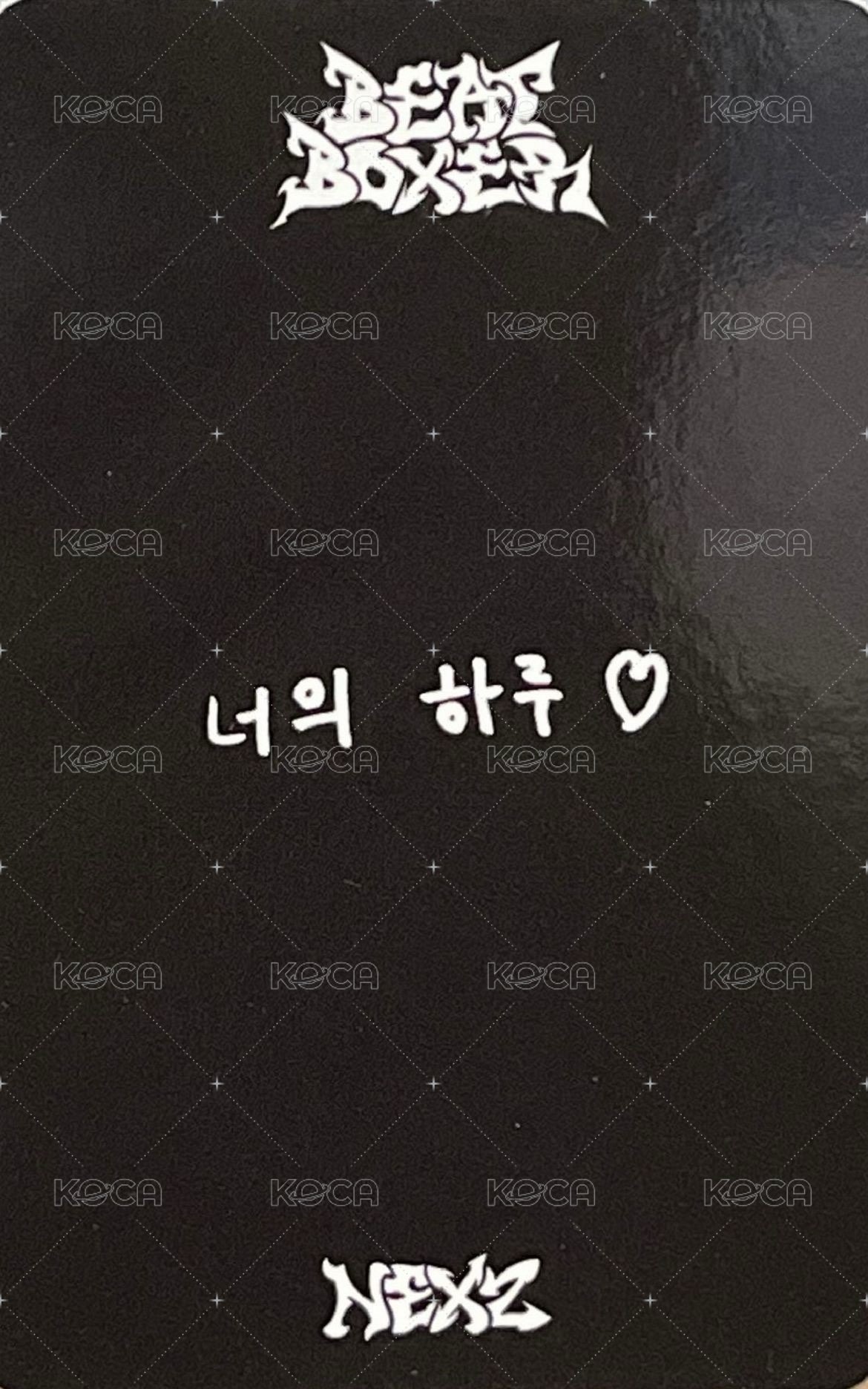 迷三 冠軍秀 打歌卡  背面