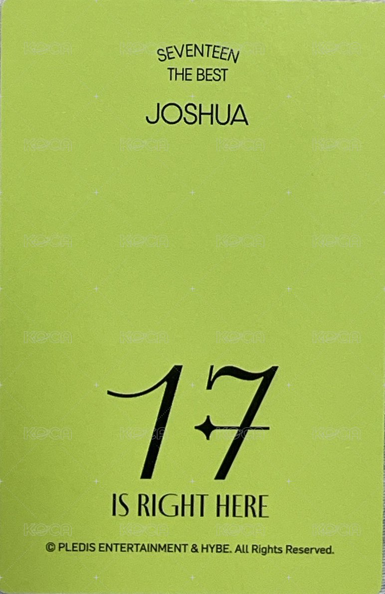 精選專 周邊卡 鐵盒卡 HERE Ver. 背面