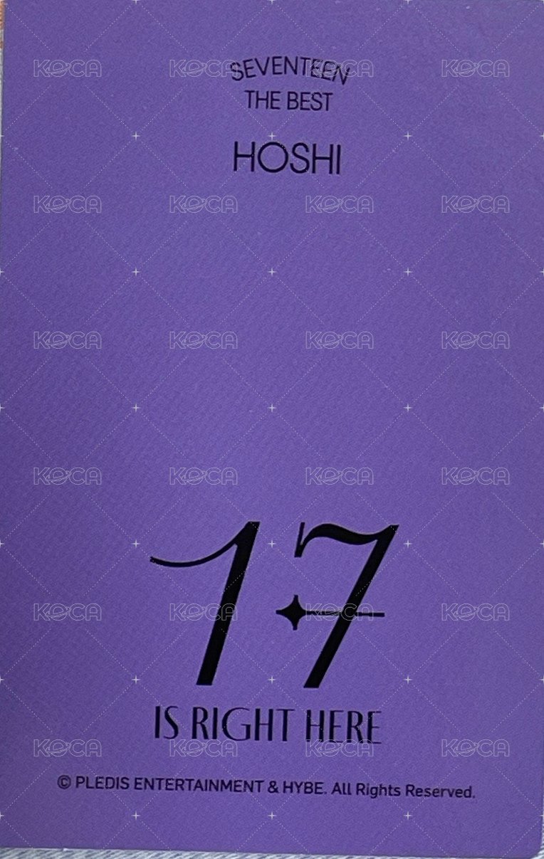 精選專 周邊卡 鐵盒卡 HERE Ver. 背面