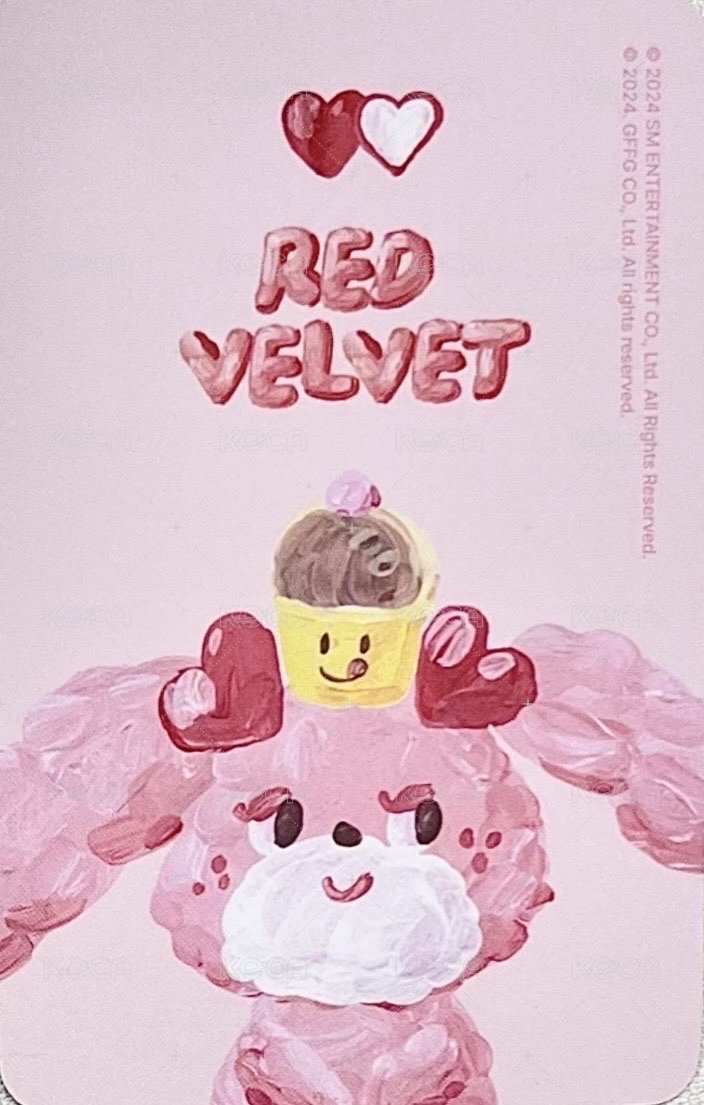 甜品快閃 周邊卡  娃娃卡 背面