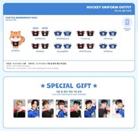 ANITEEZ IN ICE CITY HOCKEY UNIFORM OUTFIT