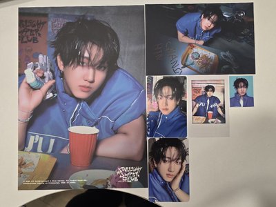 2026 年曆 燦彬辰菲玟寅 set