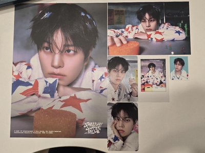 2026 年曆 燦彬辰菲玟寅 set