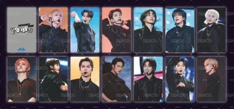 Seventeen Follow 電影卡一套