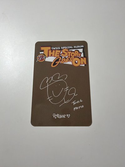 TWICE十週年 MOMO小卡！