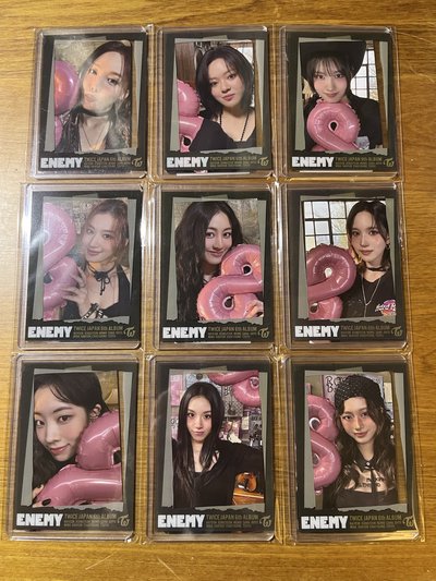 ENEMY JYP JAPAN 特典一套