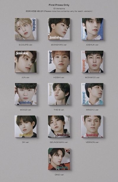 SEVENTEEN 特二單封寫真