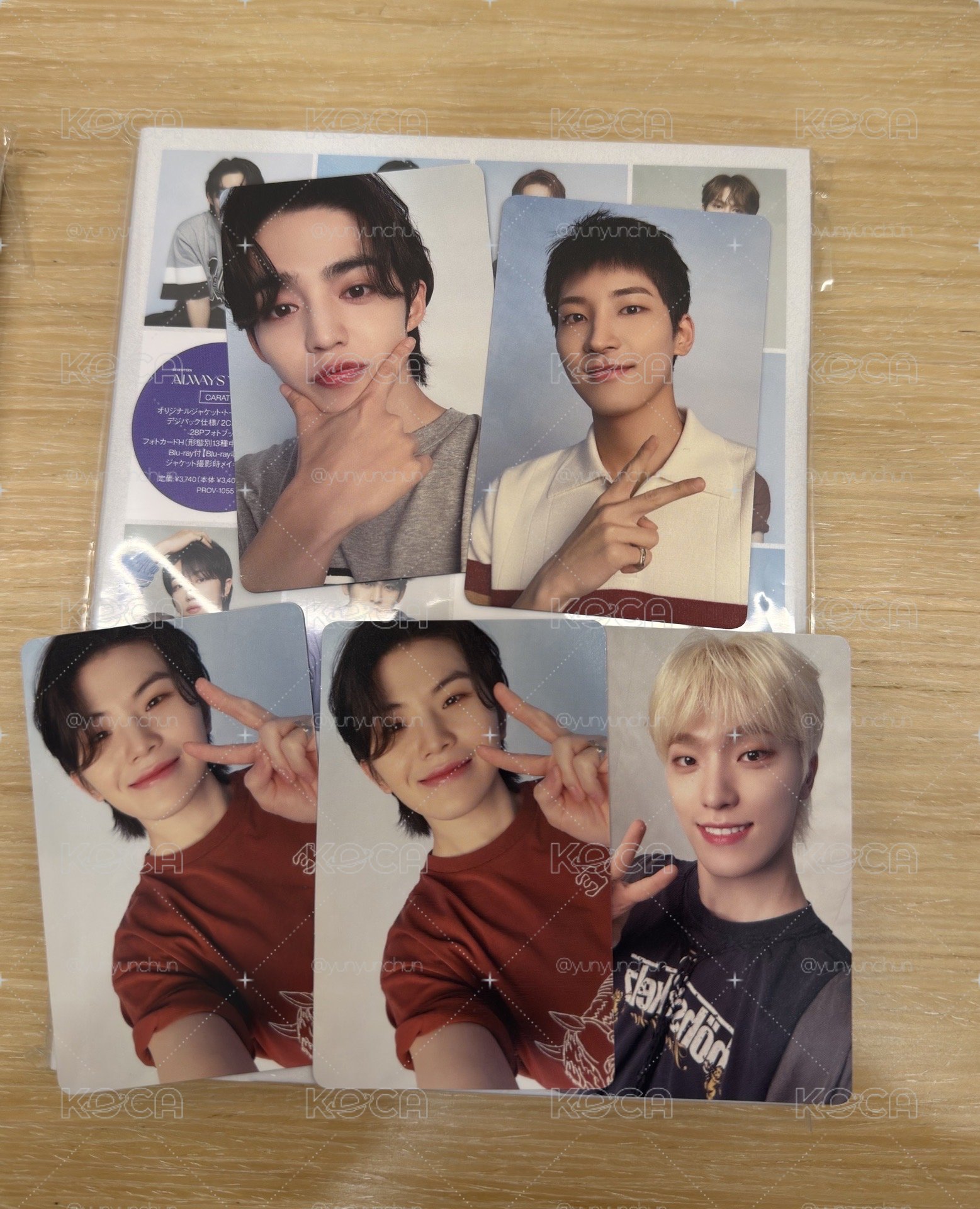 SEVENTEEN日專Always Yours Carat ver. 哲圓勳燦