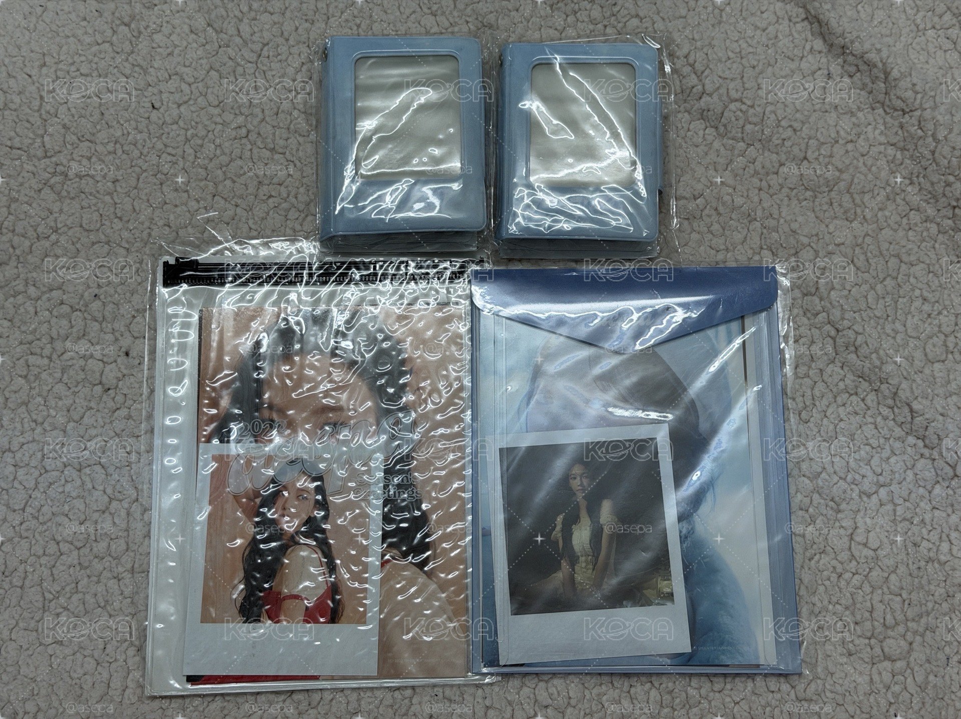aespa年曆後續 沒有小卡的周邊
