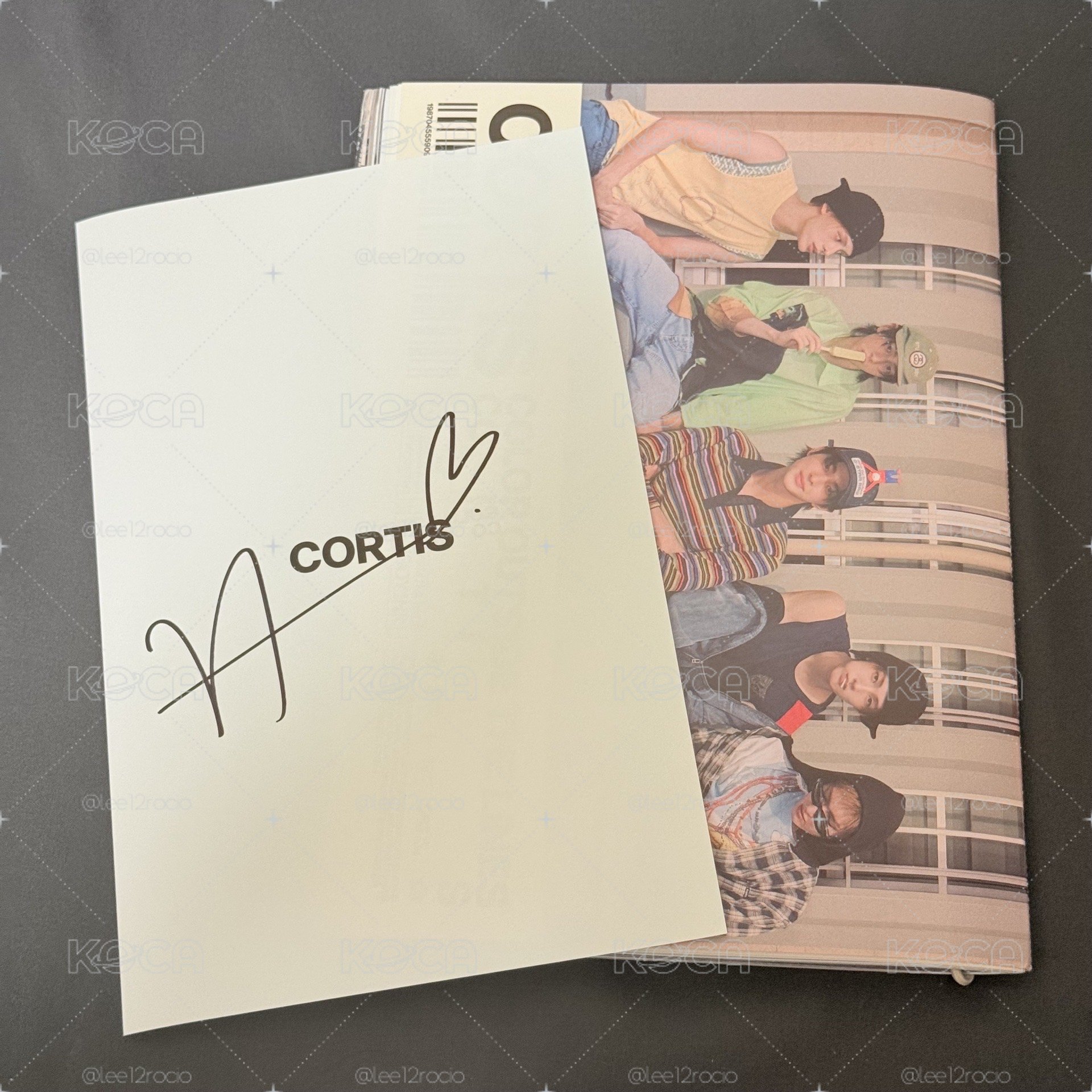 Cortis美網親簽