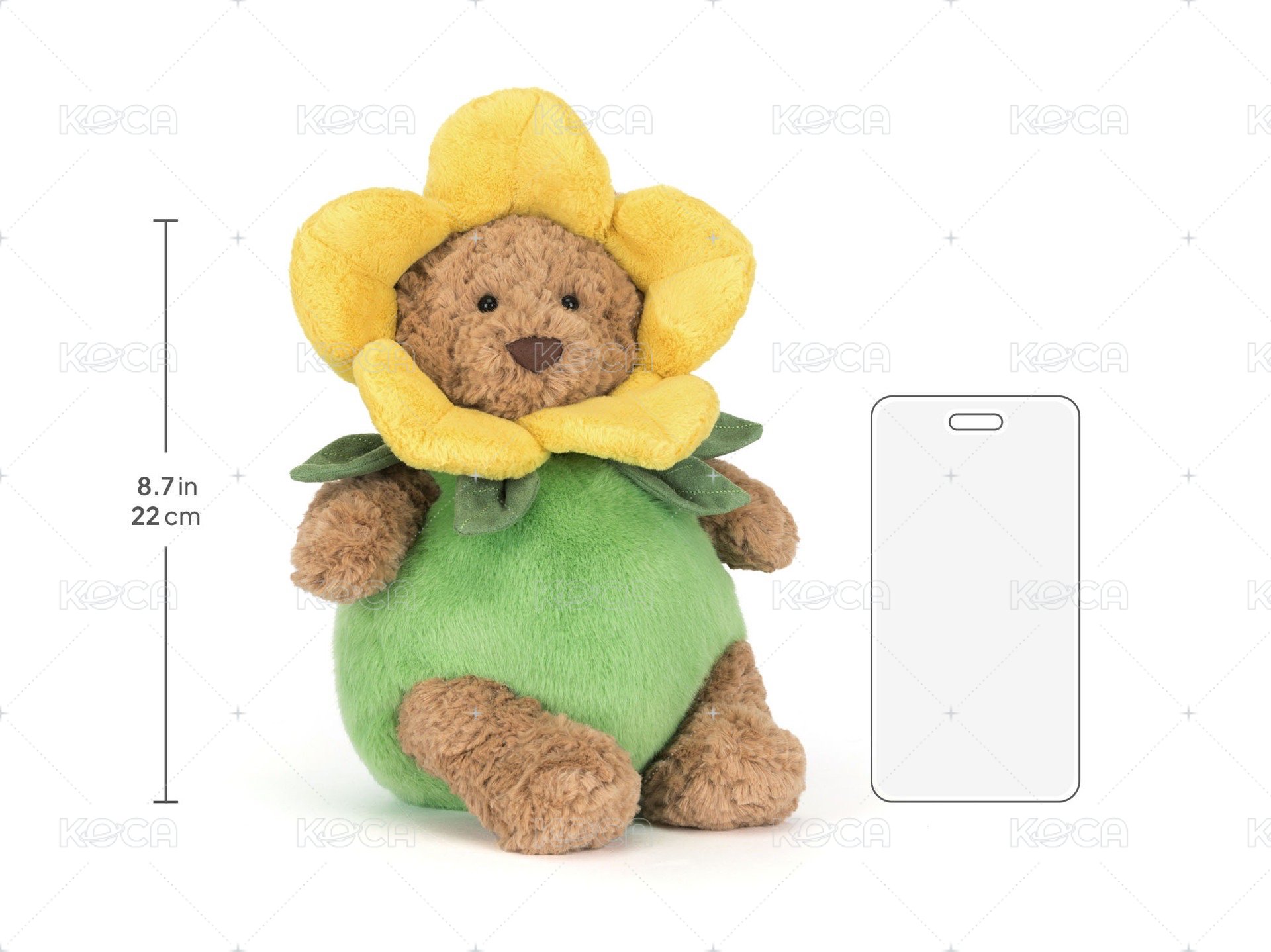 Bartholomew Bear Daffodil Outfit