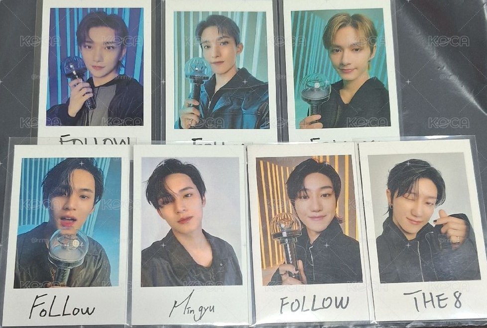 JOSHUASEVENTEEN WORLD TOUR 'FOLLOW'小卡】[SVT]FOLLOW 日巡拍立得