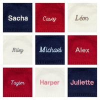 Hoppleston Luxe Bunny Personalised Red Jumper