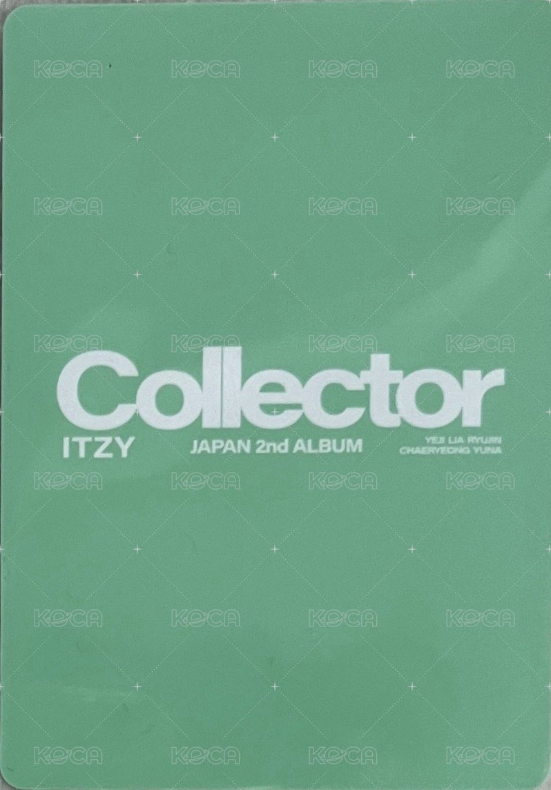 Collector JYP JAPAN 4th fm DAY2 線下 幸運卡  背面